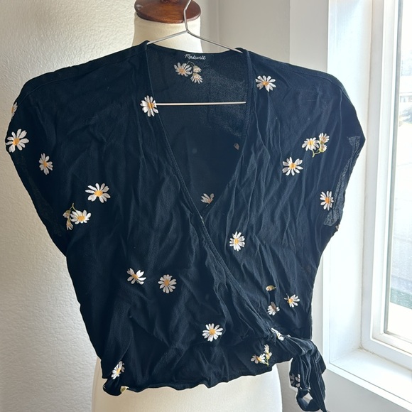 Madewell daisy wrap top - Picture 4 of 4